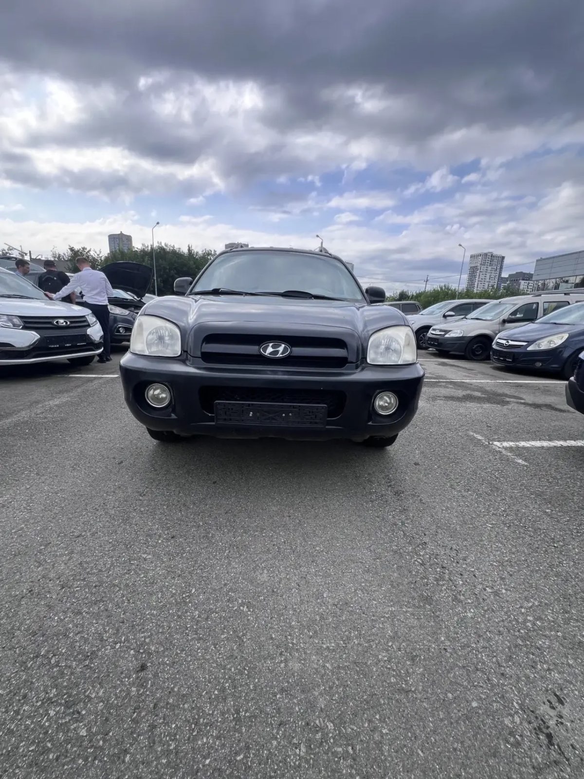 Hyundai Santa Fe, 2007 — Снаружи
