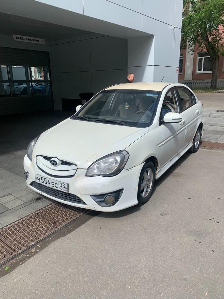 Hyundai Verna II, 2009 — обложка