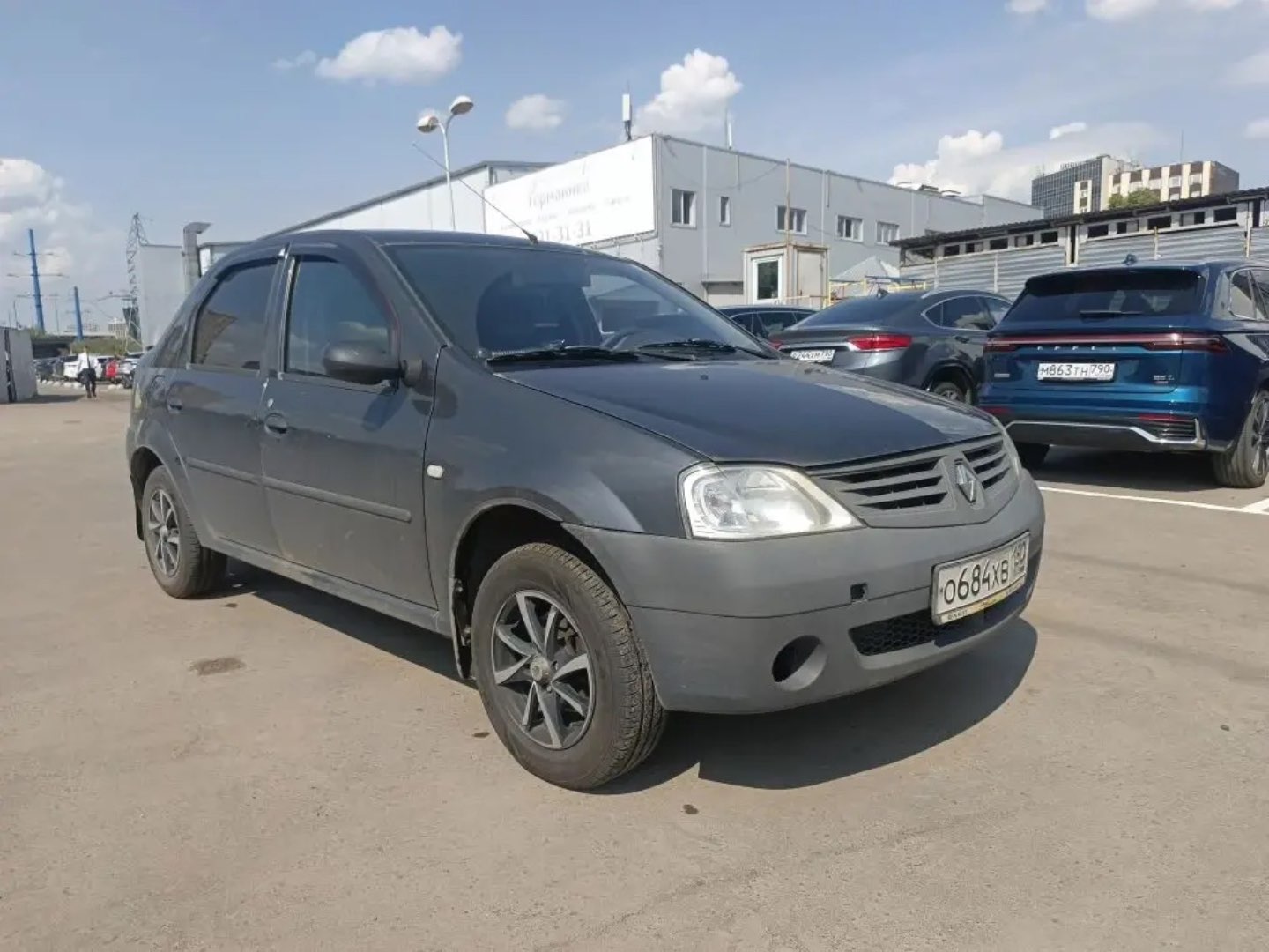 Renault Logan, 2009 — Снаружи