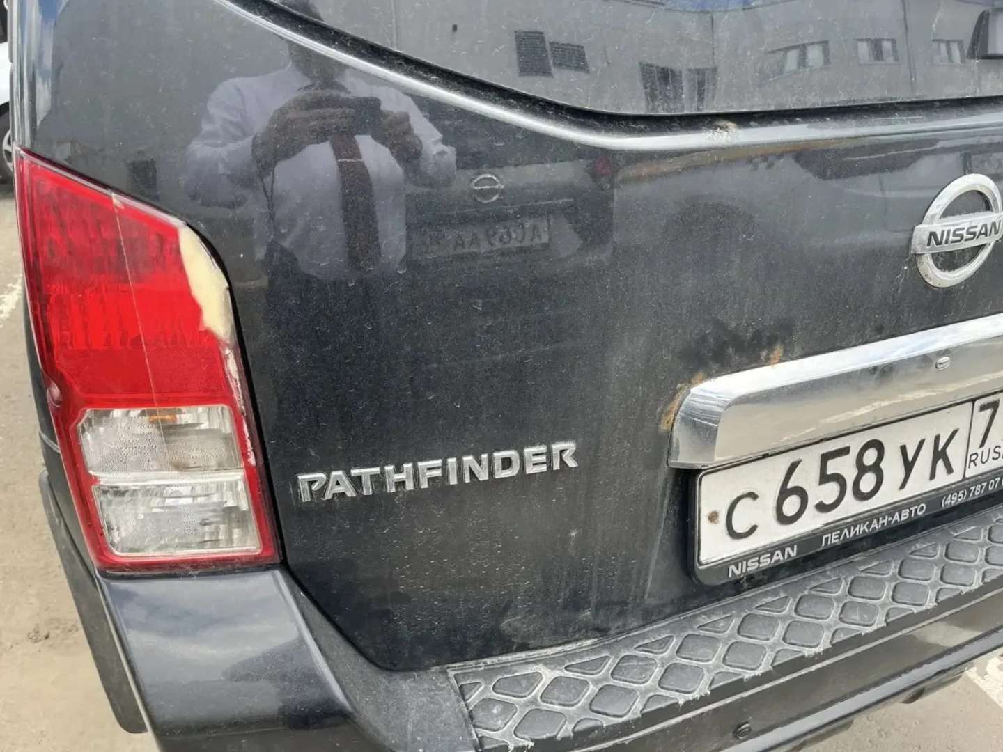 Nissan Pathfinder, 2013 — Повреждения