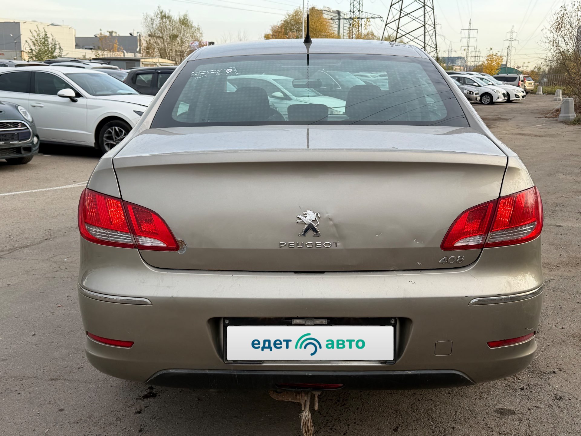 Peugeot 408, 2012 — Снаружи