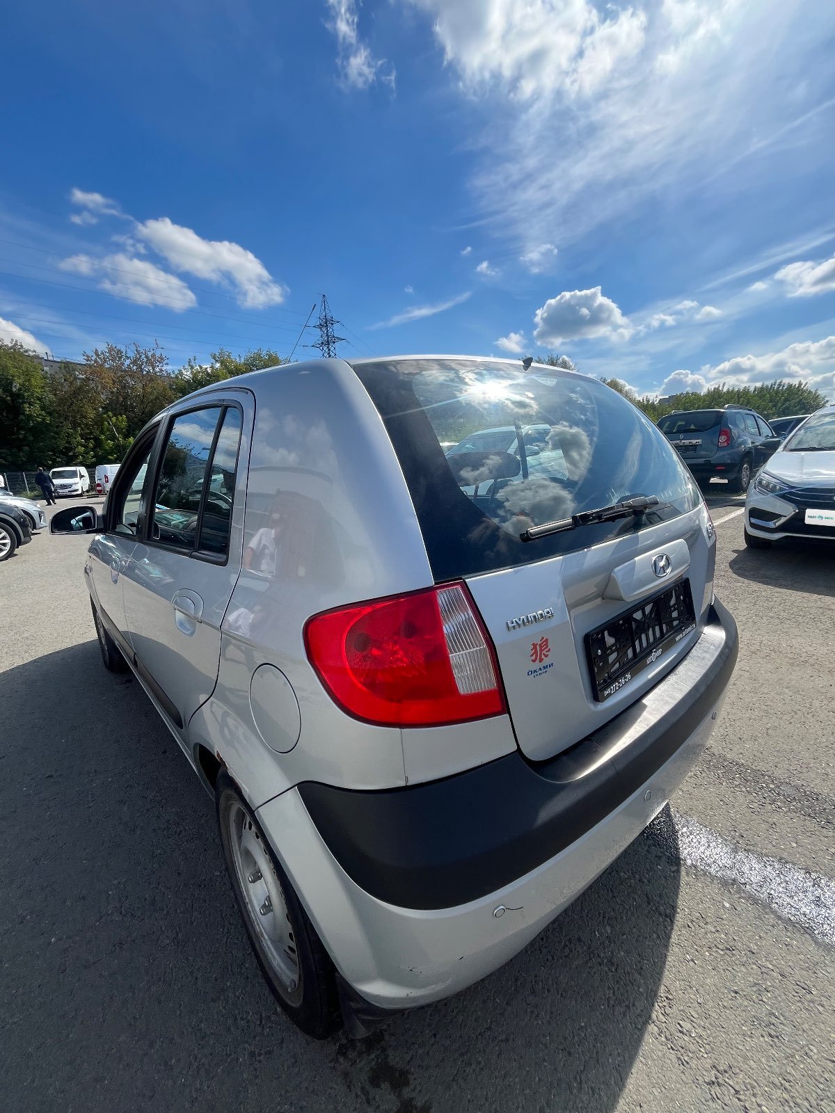Hyundai Getz, 2007 — Снаружи