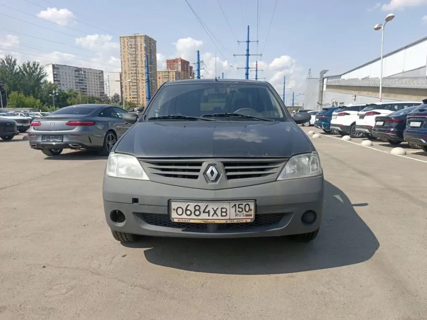Renault Logan, 2009 — Снаружи