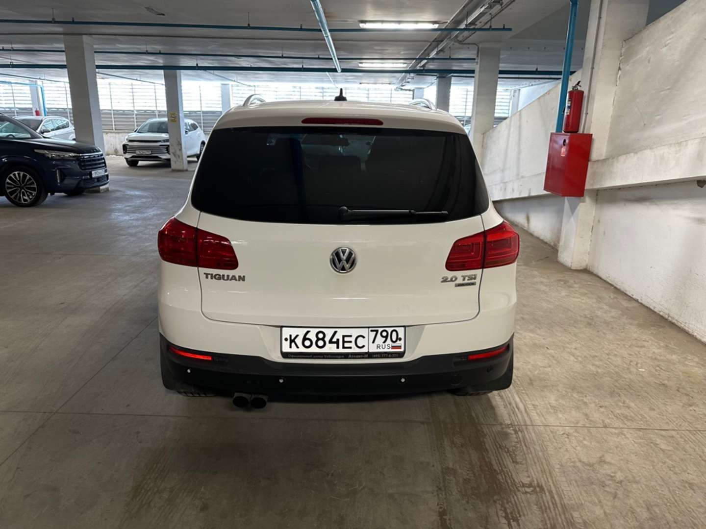 Volkswagen Tiguan, 2012 — Снаружи