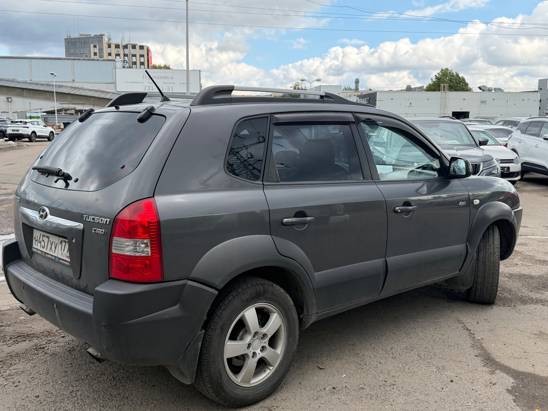 Hyundai ТUСSОN GLS АТ, 2007 — Снаружи