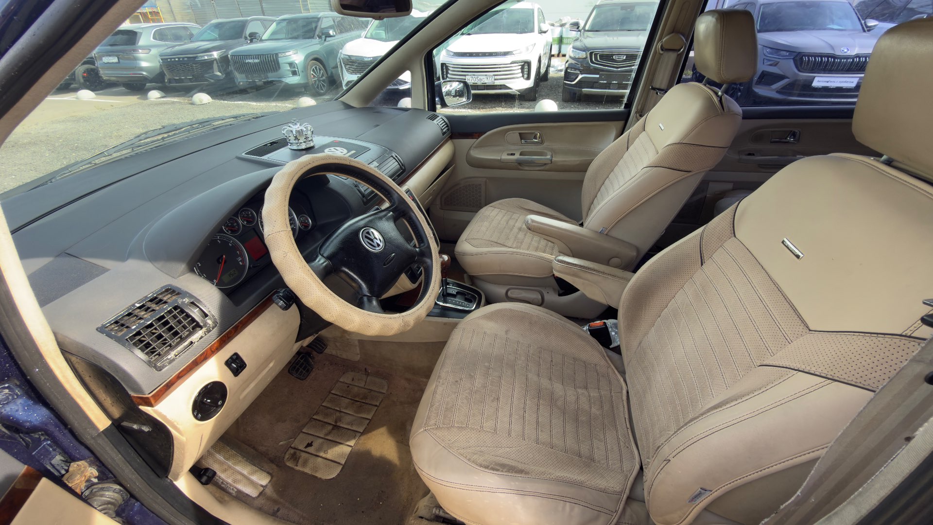 Volkswagen Sharan, 2001 — Салон
