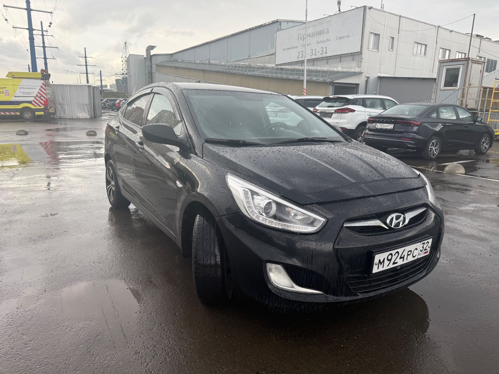 Hyundai Solaris, 2013 — Снаружи