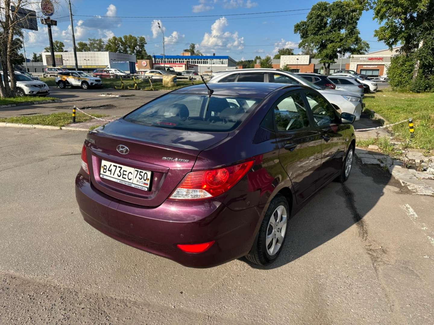 Hyundai Solaris, 2014 — Снаружи