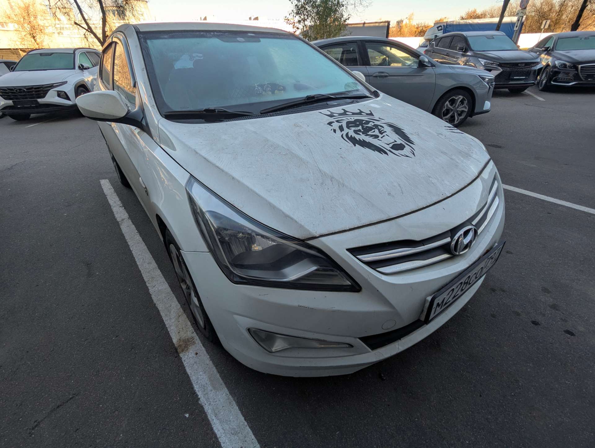 Hyundai Solaris, 2015 — Снаружи