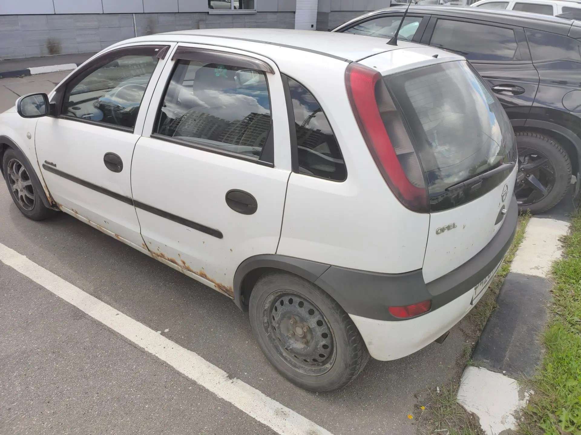 Opel Corsa, 2001 — Снаружи