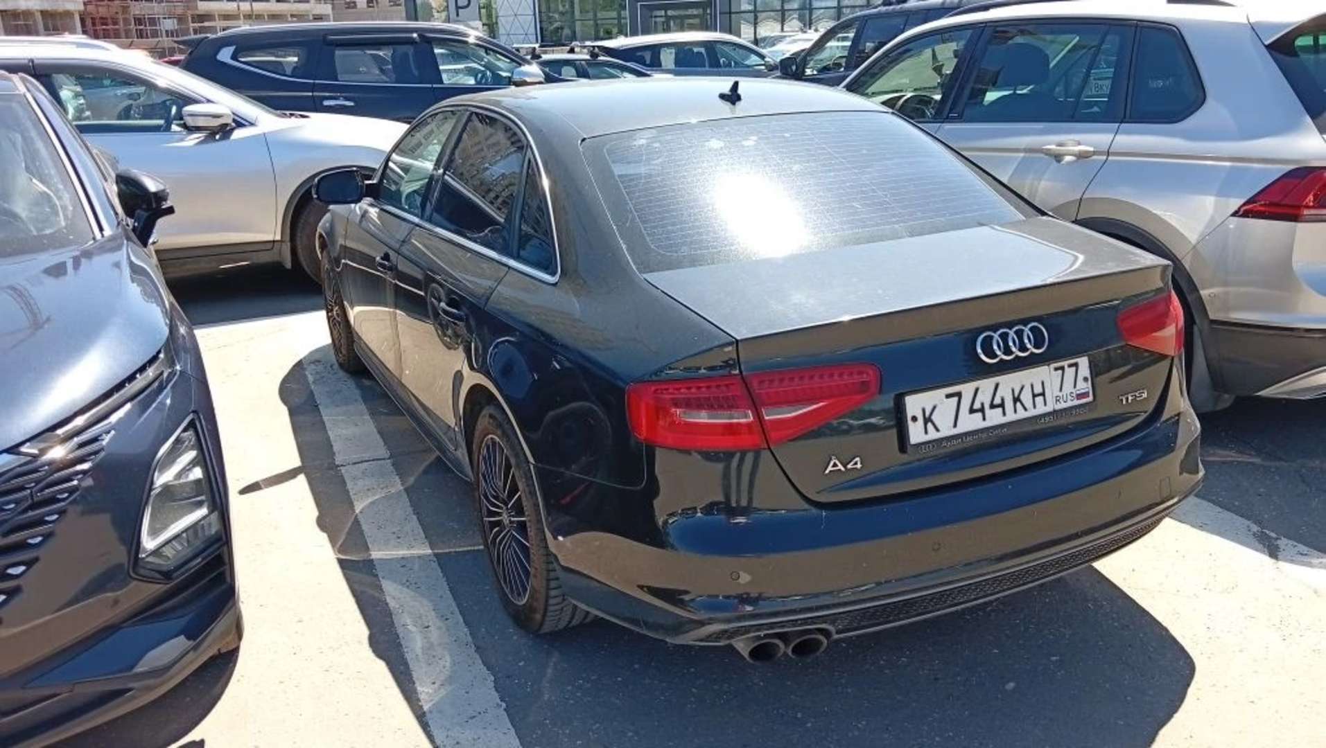 Audi A4 IV (B8) Рестайлинг, 2012 — Снаружи