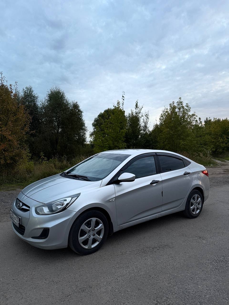 Hyundai Solaris, 2012 — Снаружи