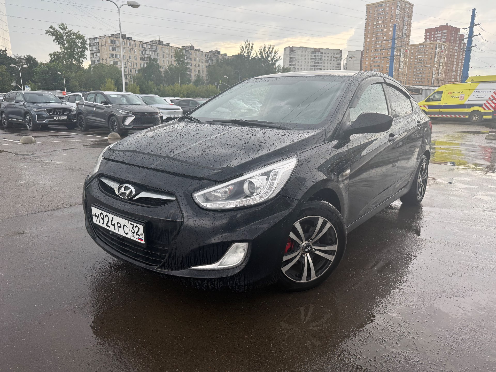 Hyundai Solaris, 2013 — Снаружи