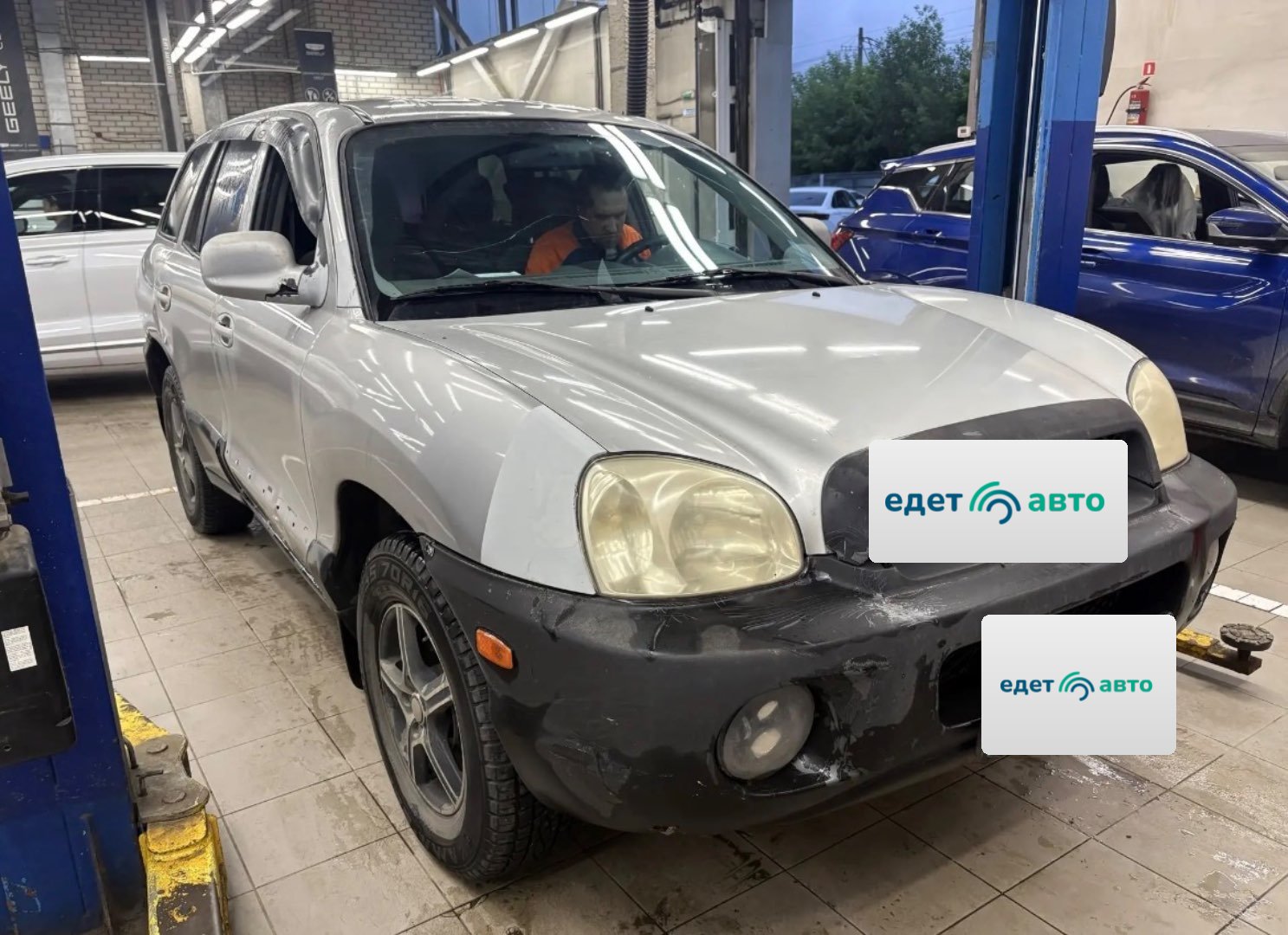 Hyundai Santa Fe, 2002 — Снаружи