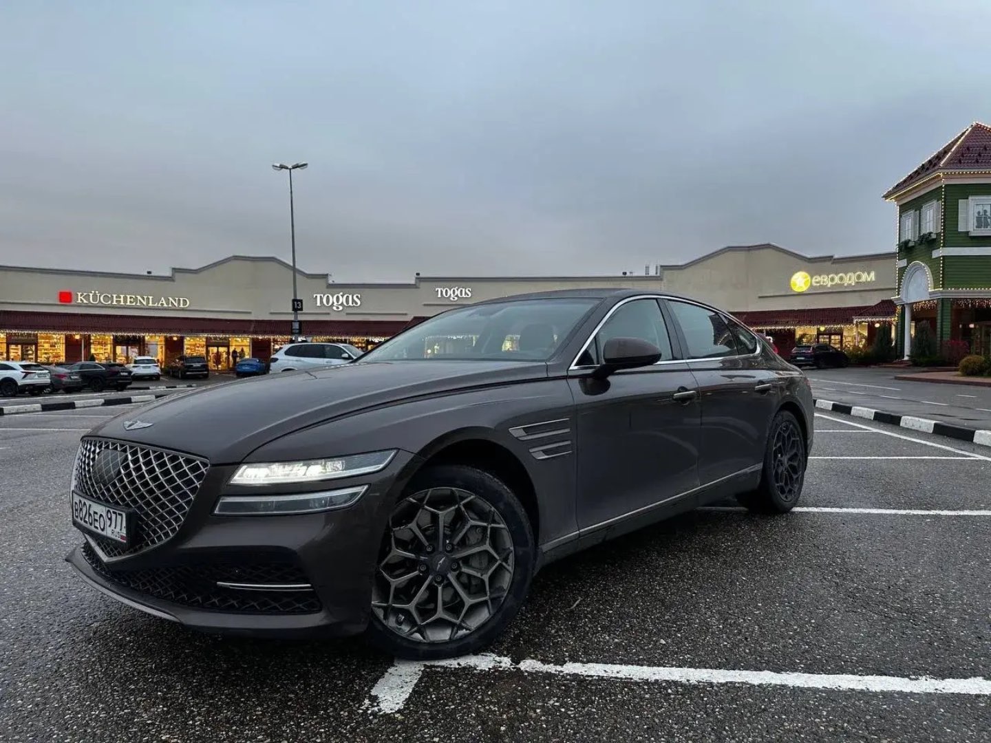 Genesis G80, 2021 — обложка