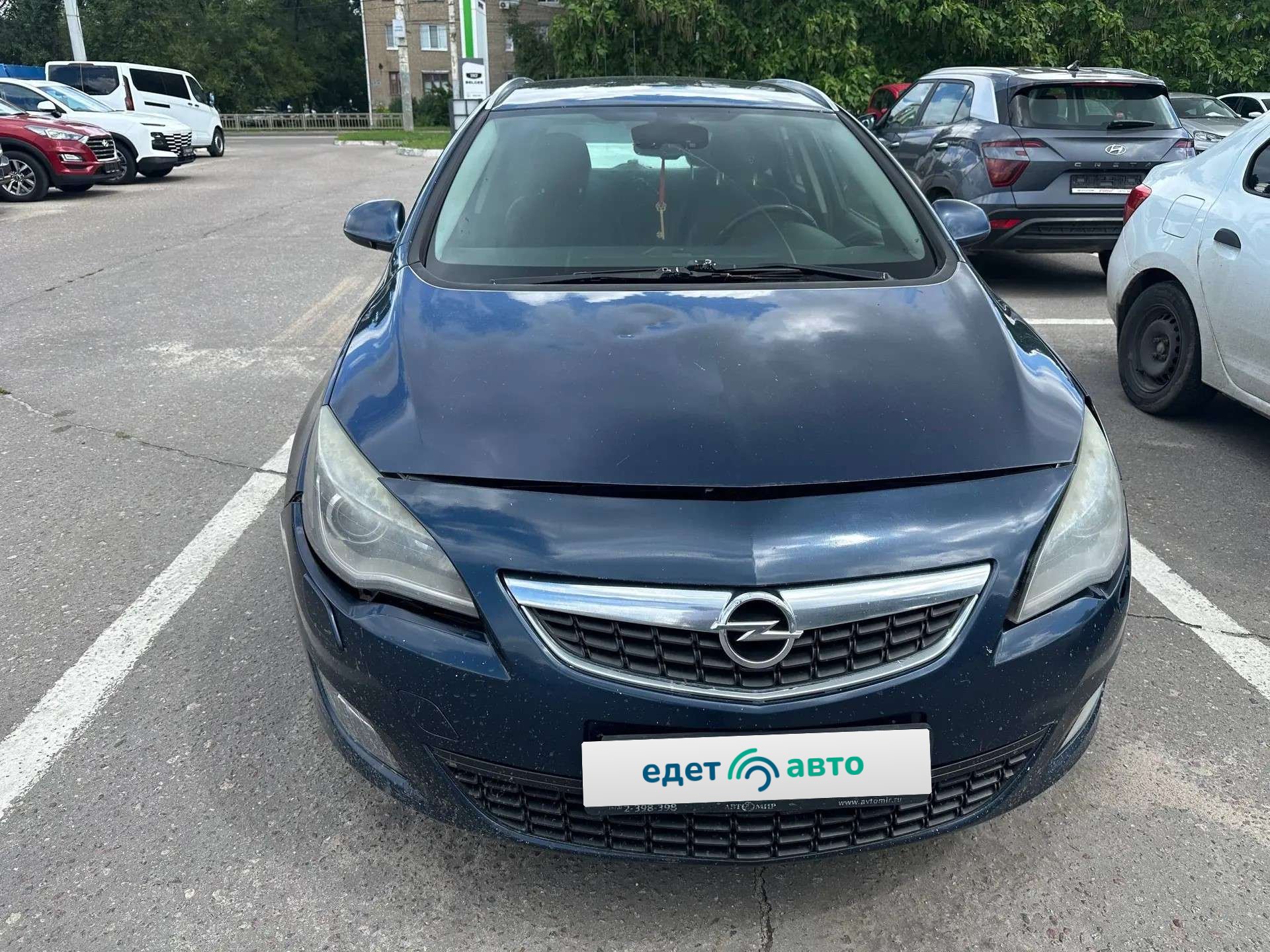 Opel Astra, 2012 — Снаружи