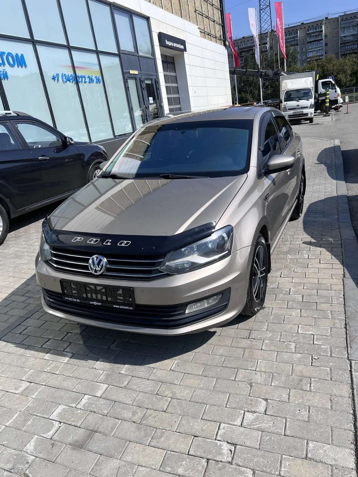 Volkswagen Polo, 2018 — Снаружи
