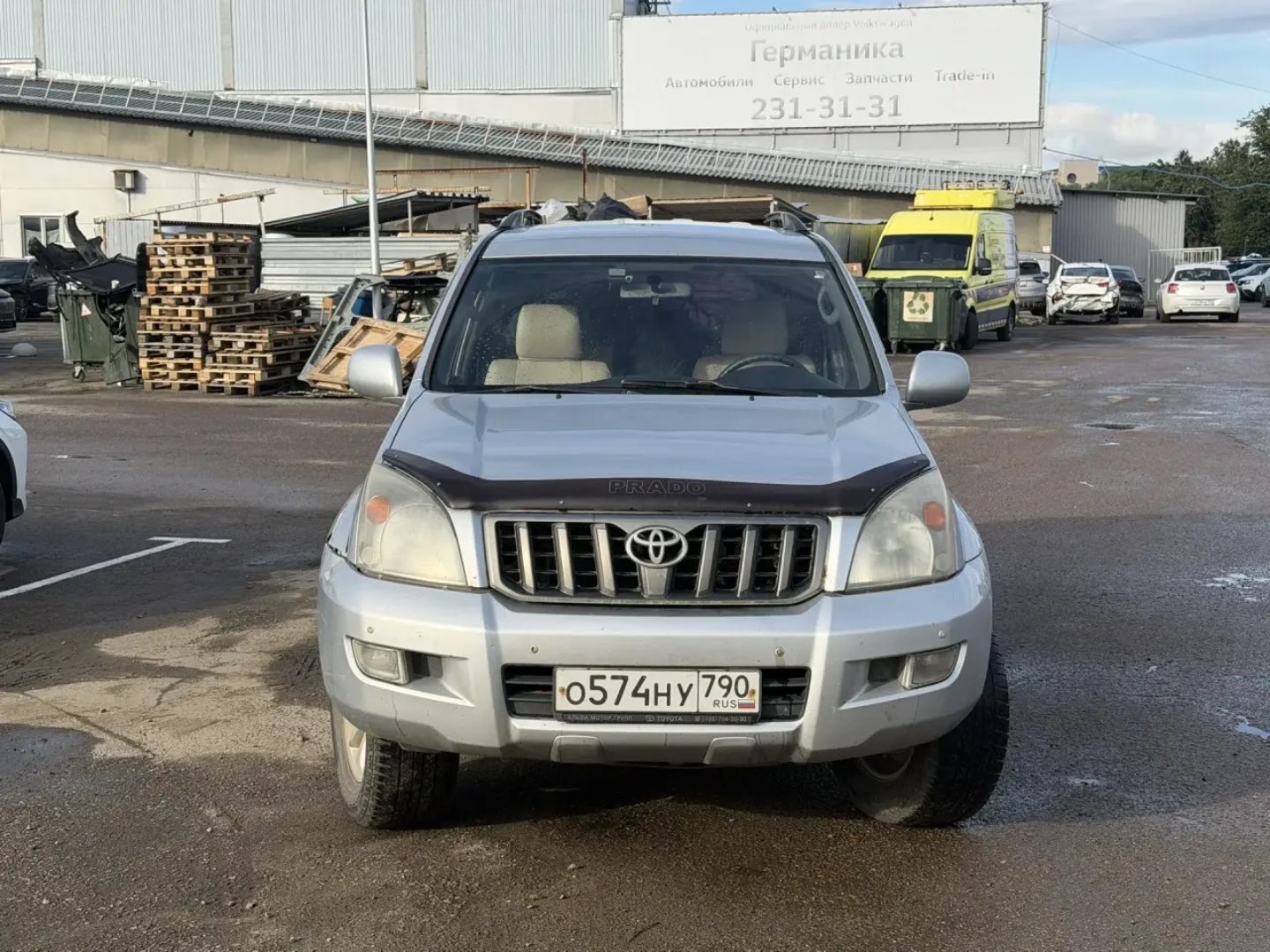 Toyota Land Cruiser, 2008 — Снаружи