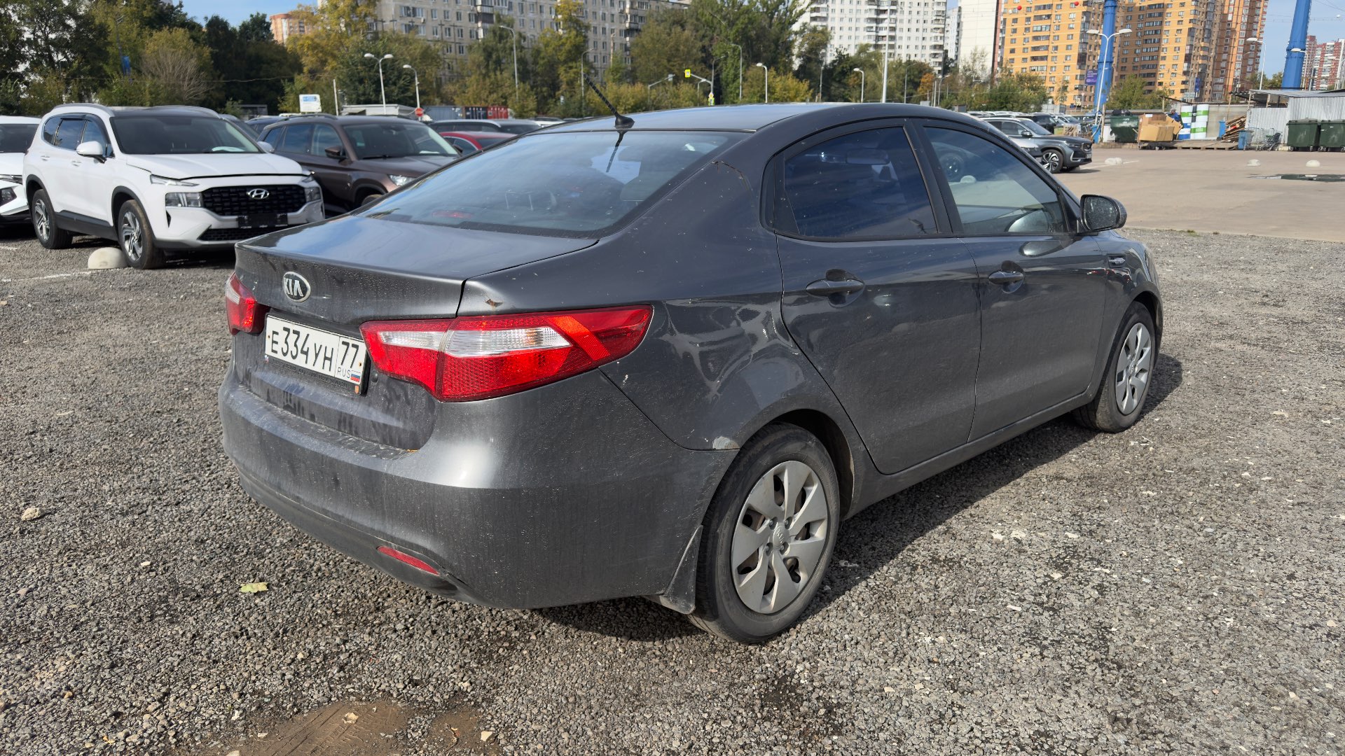 Kia Rio, 2013 — Снаружи