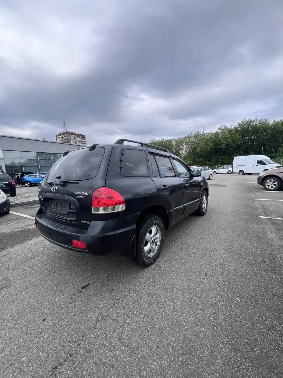 Hyundai Santa Fe, 2007 — Снаружи