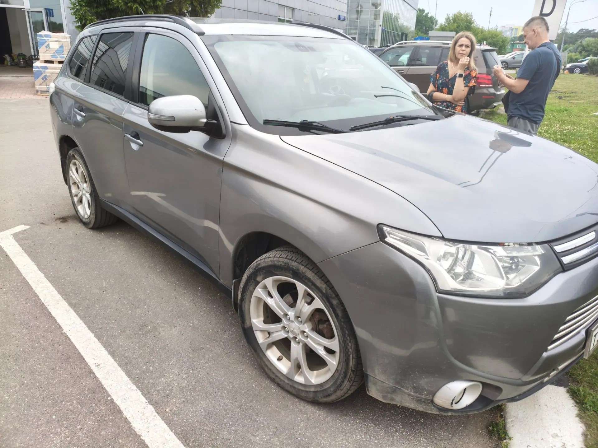 Mitsubishi Outlander, 2012 — Снаружи