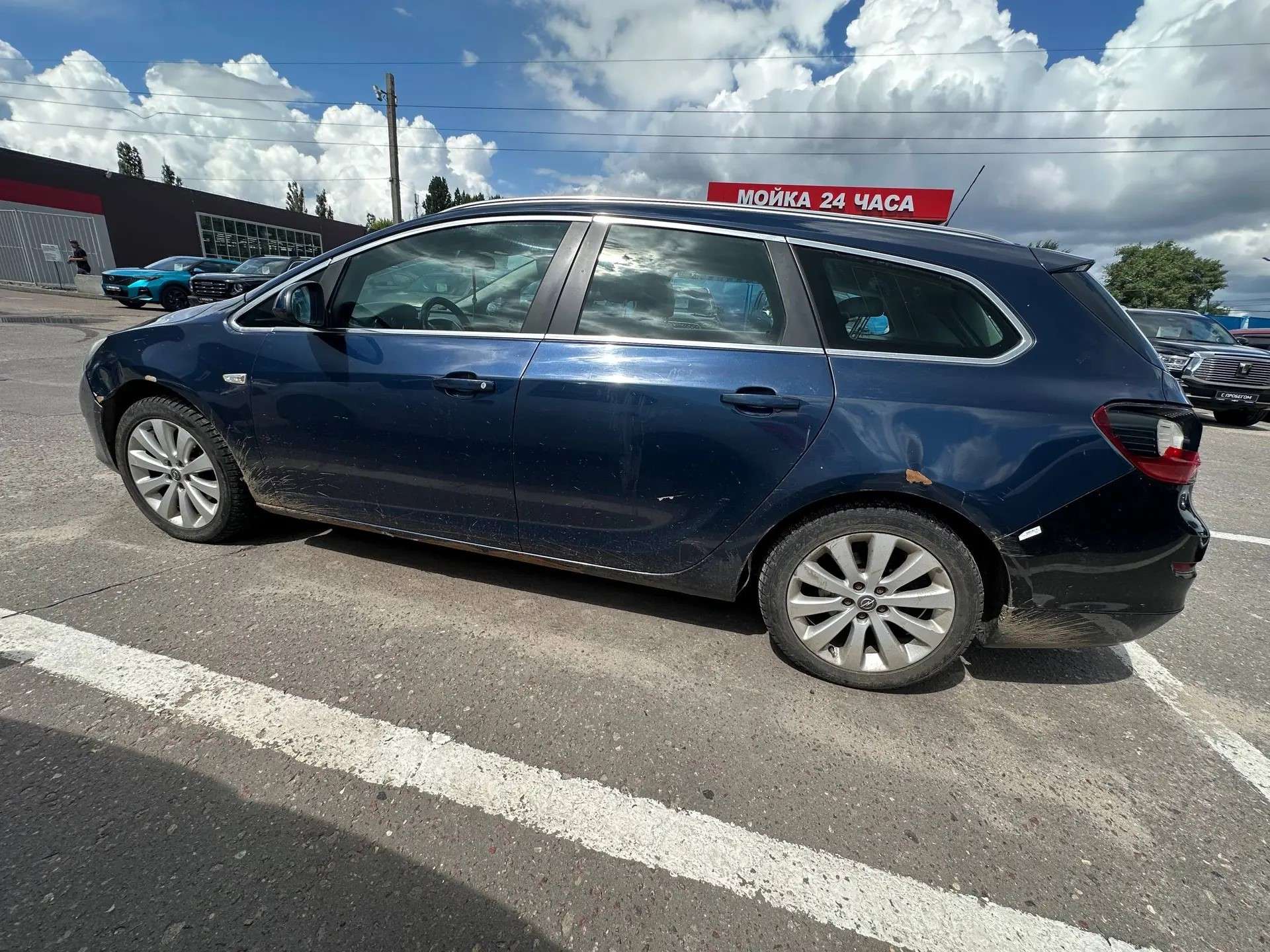 Opel Astra, 2012 — Снаружи