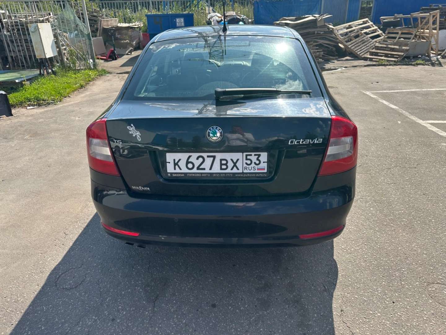 Skoda Octavia, 2012 — Снаружи