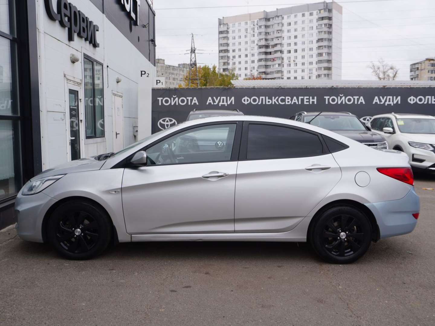Hyundai Solaris, 2013 — Снаружи