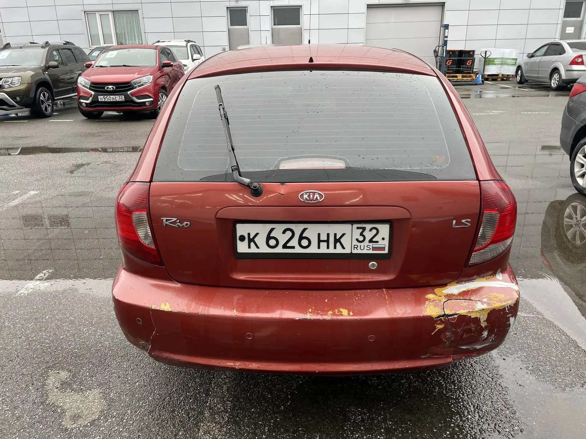 Kia Rio, 2004 — Снаружи