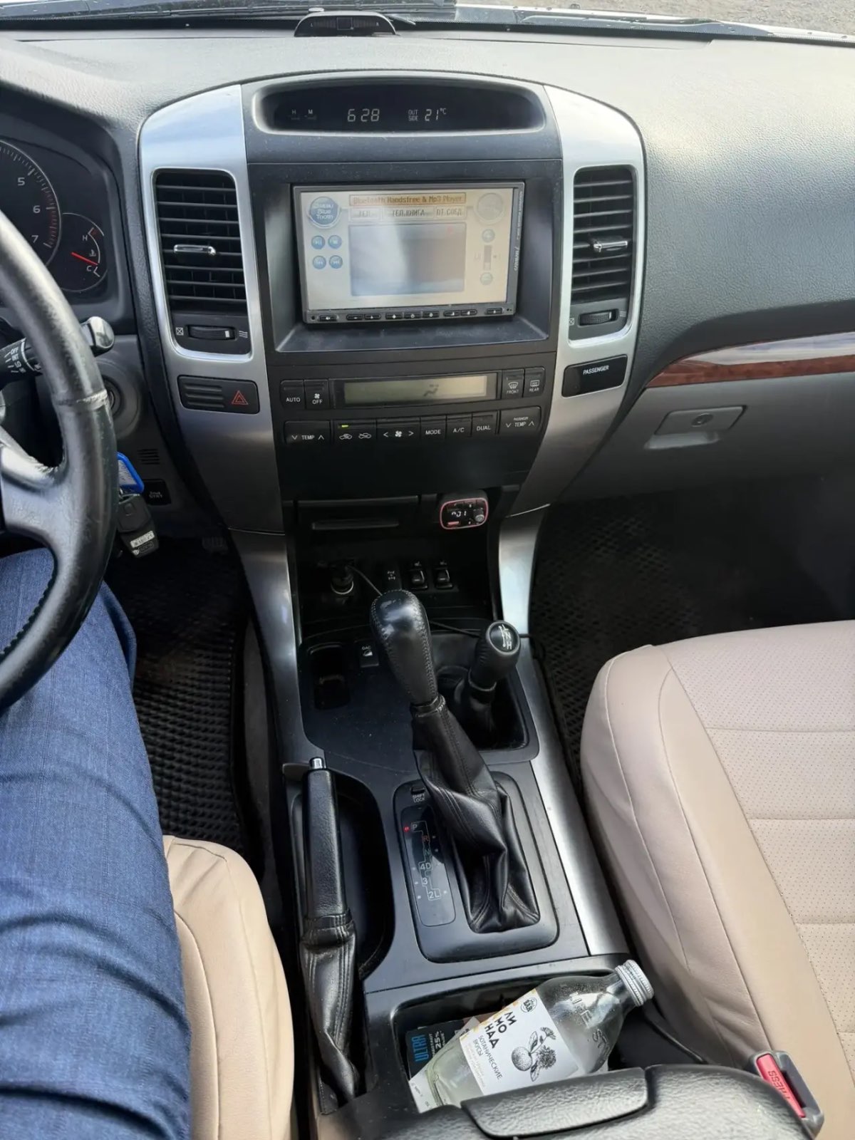 Toyota Land Cruiser, 2008 — Салон