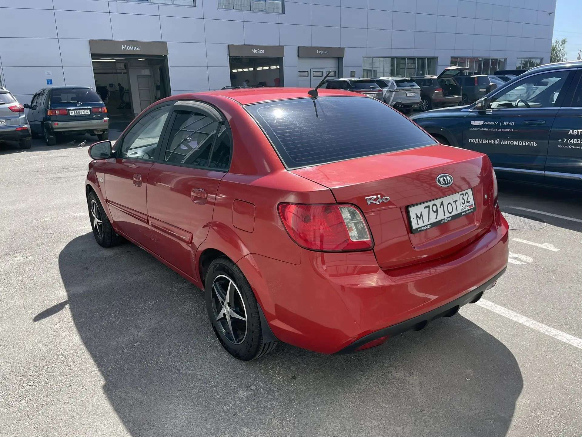 Kia Rio, 2011 — Снаружи