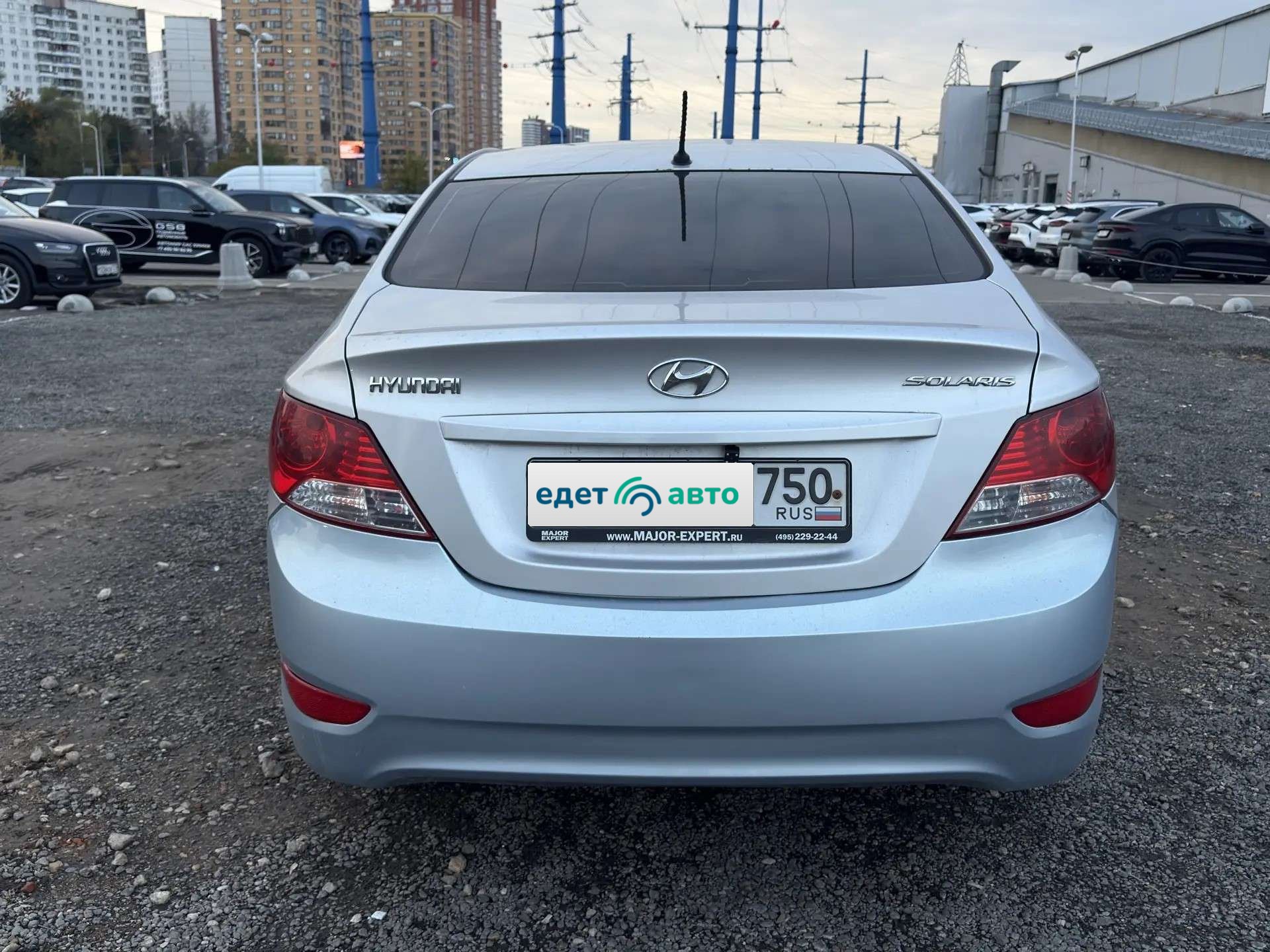 Hyundai Solaris, 2013 — Снаружи