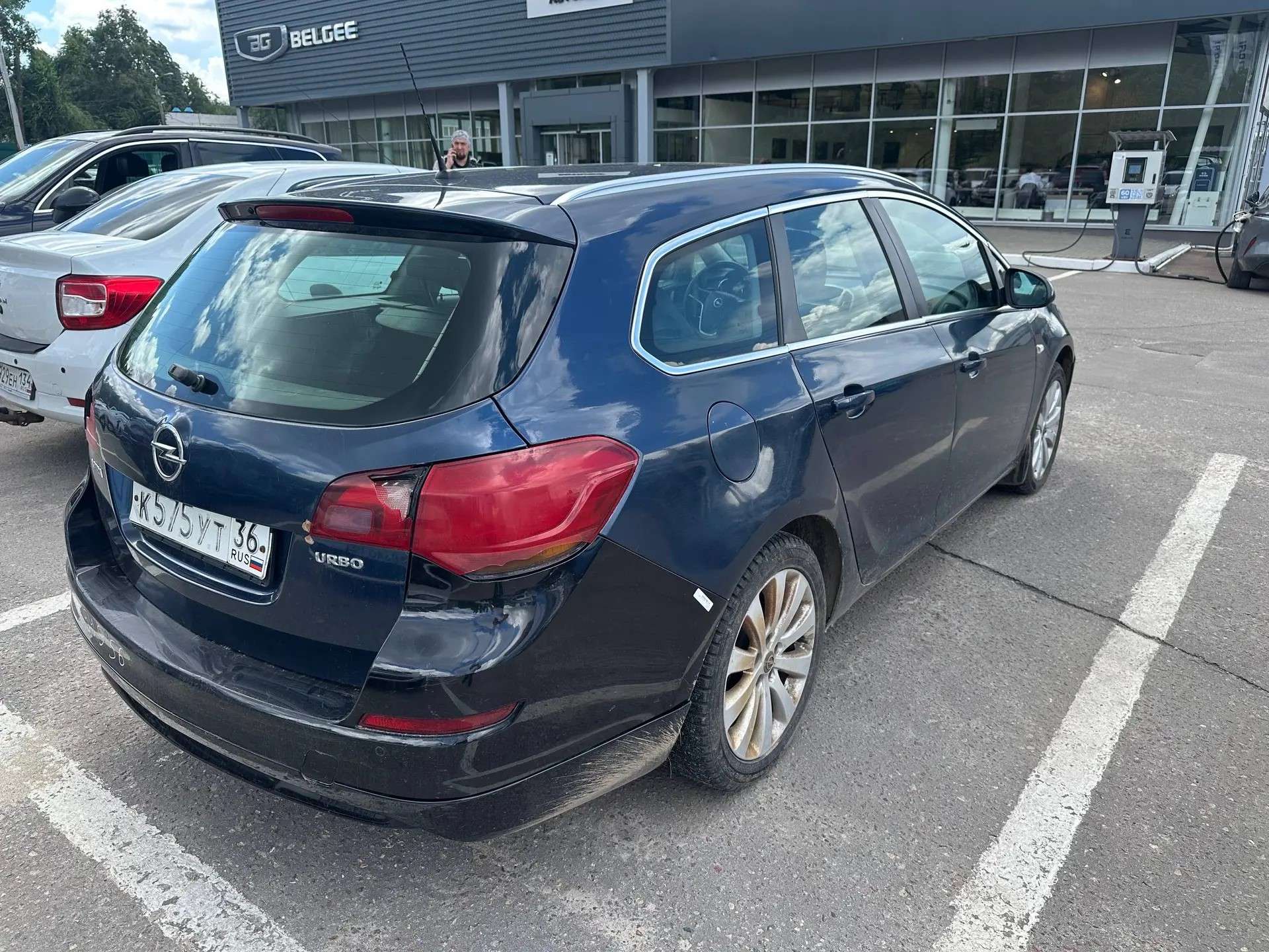Opel Astra, 2012 — Снаружи