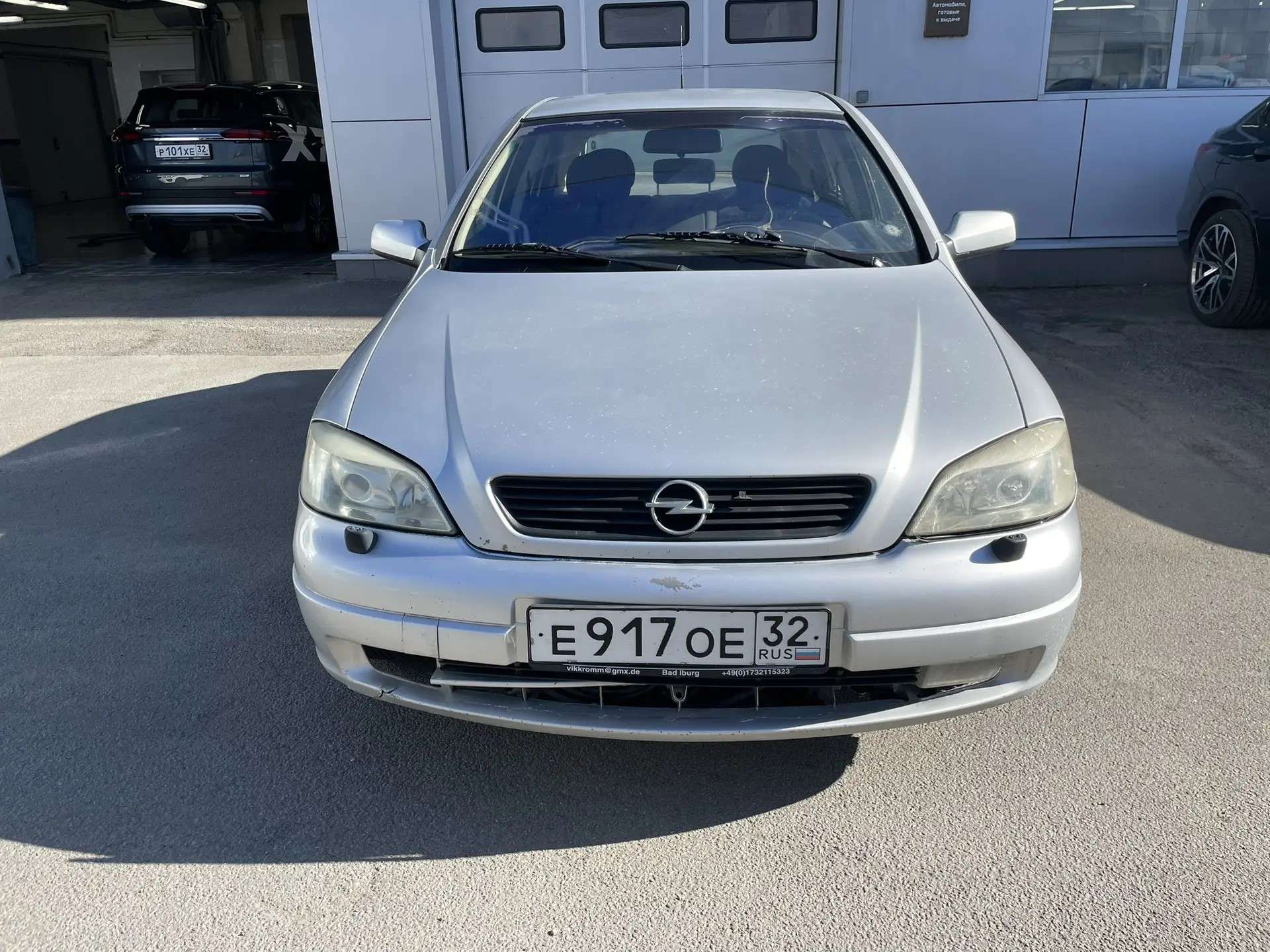 Opel Astra, 2002 — Снаружи