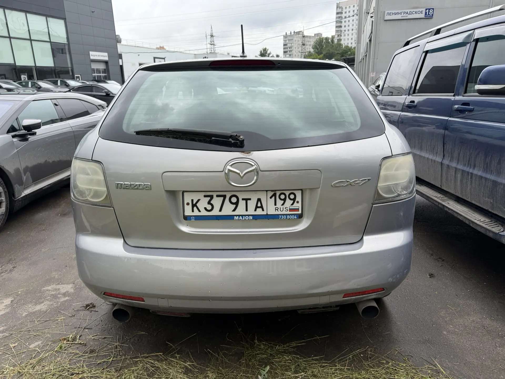 Mazda CX-7, 2008 — Снаружи