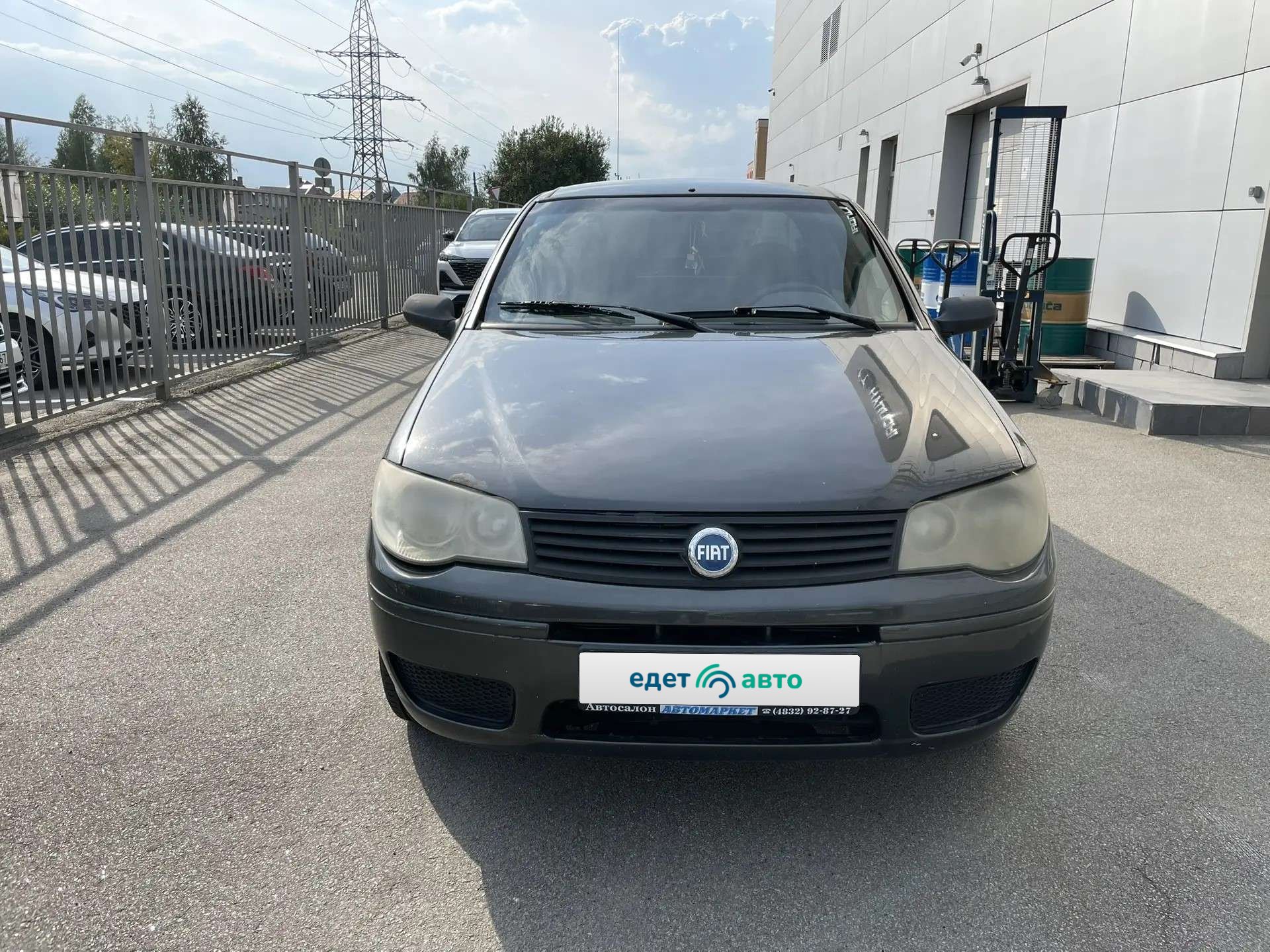 Fiat Albea, 2008 — Снаружи