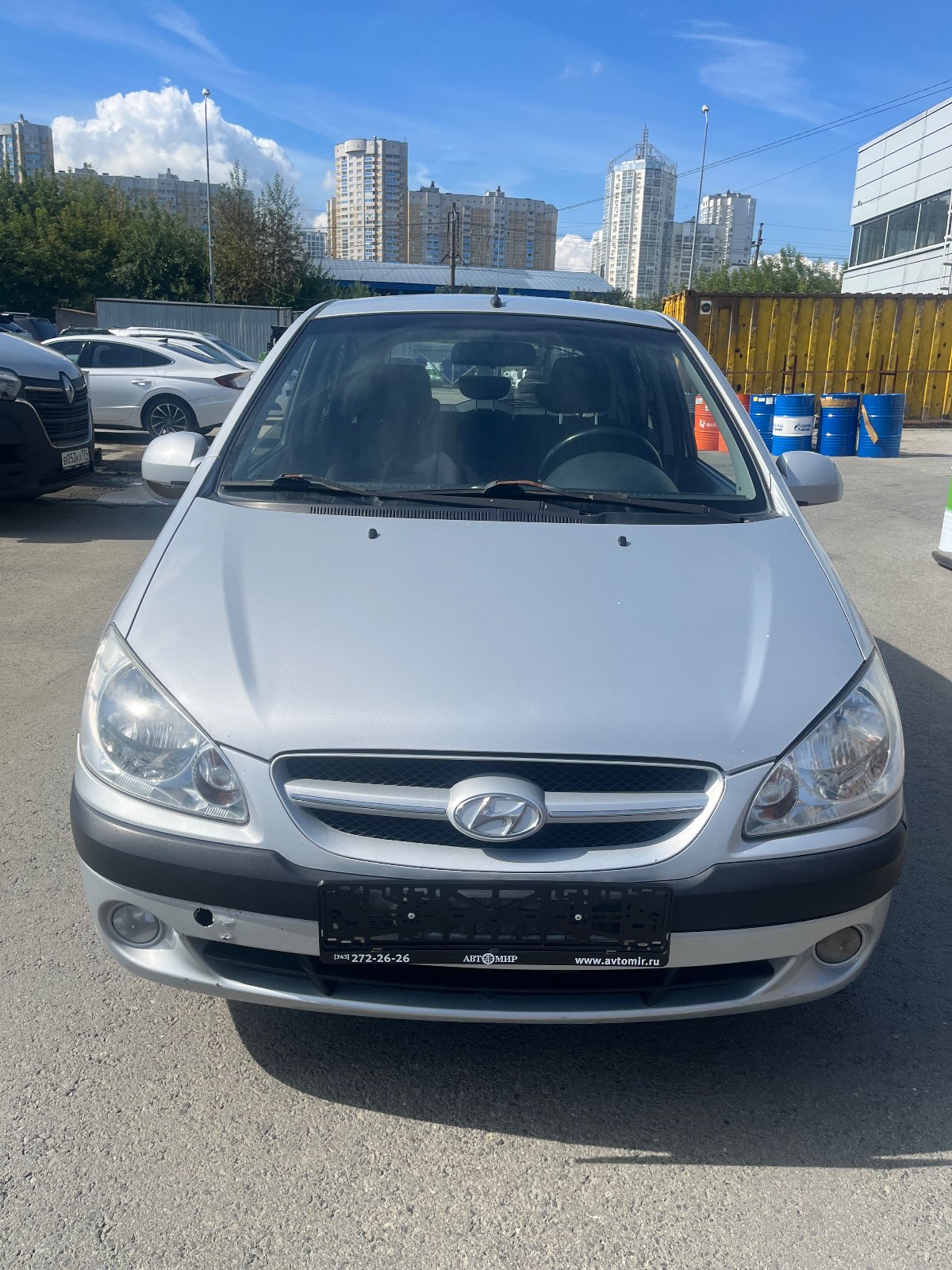 Hyundai Getz, 2007 — Снаружи