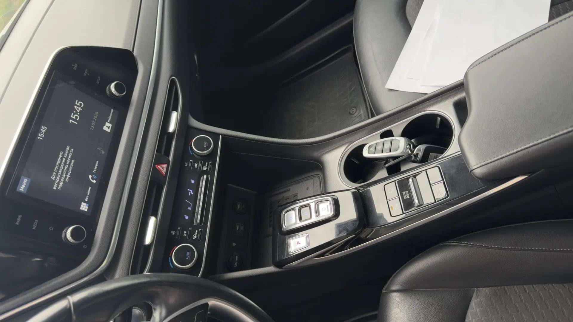 Hyundai Sonata, 2019 — Салон