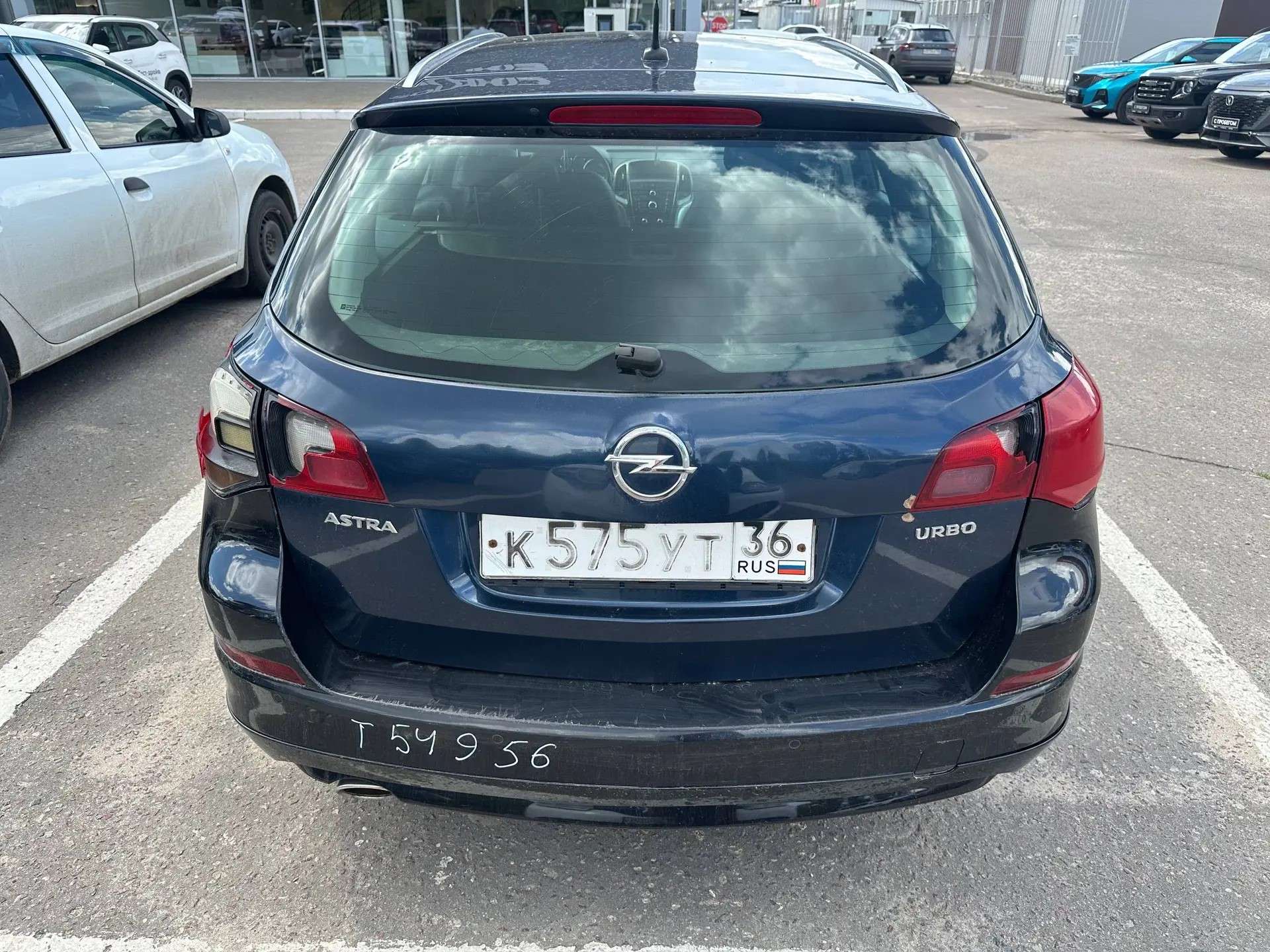 Opel Astra, 2012 — Снаружи