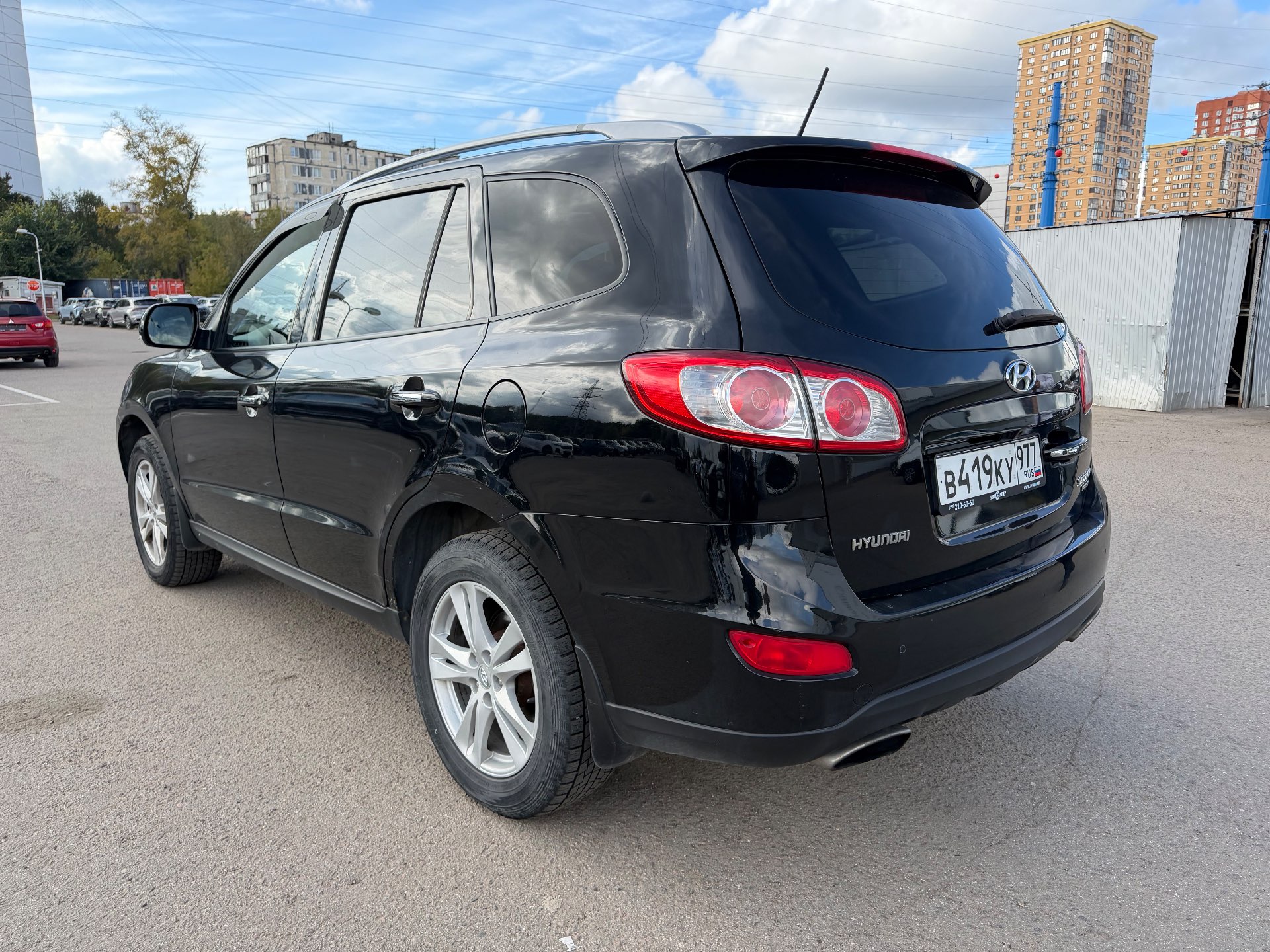 Hyundai Santa Fe, 2011 — Снаружи