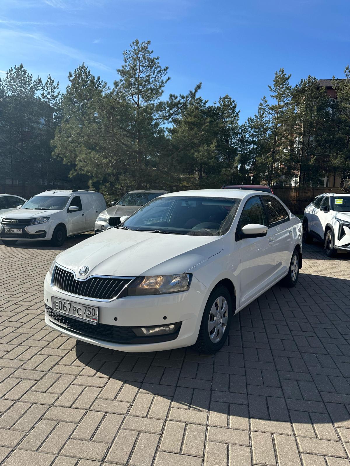 Skoda Rapid 1 поколение 2017 — обложка