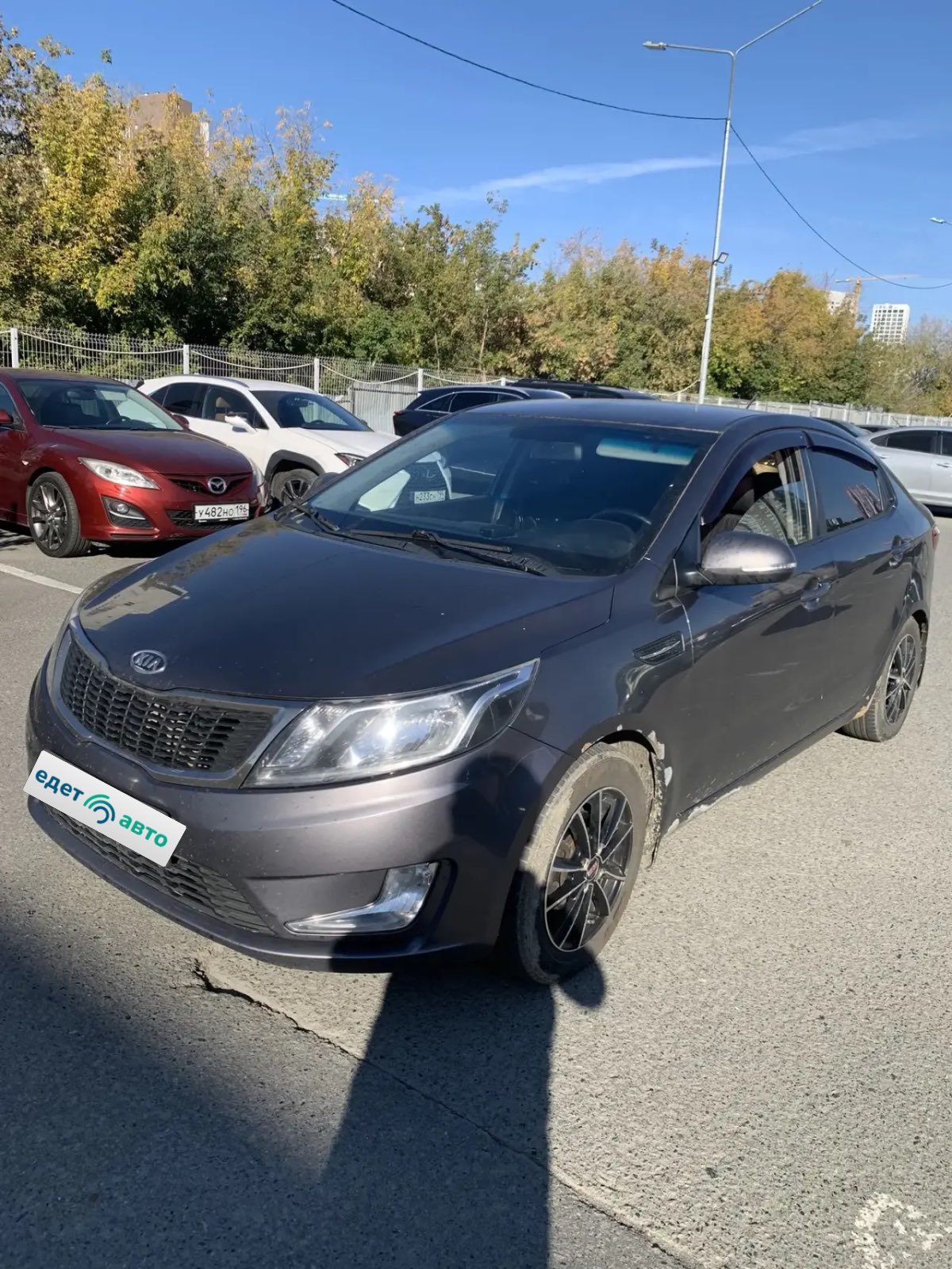 Kia Rio, 2012 — Снаружи