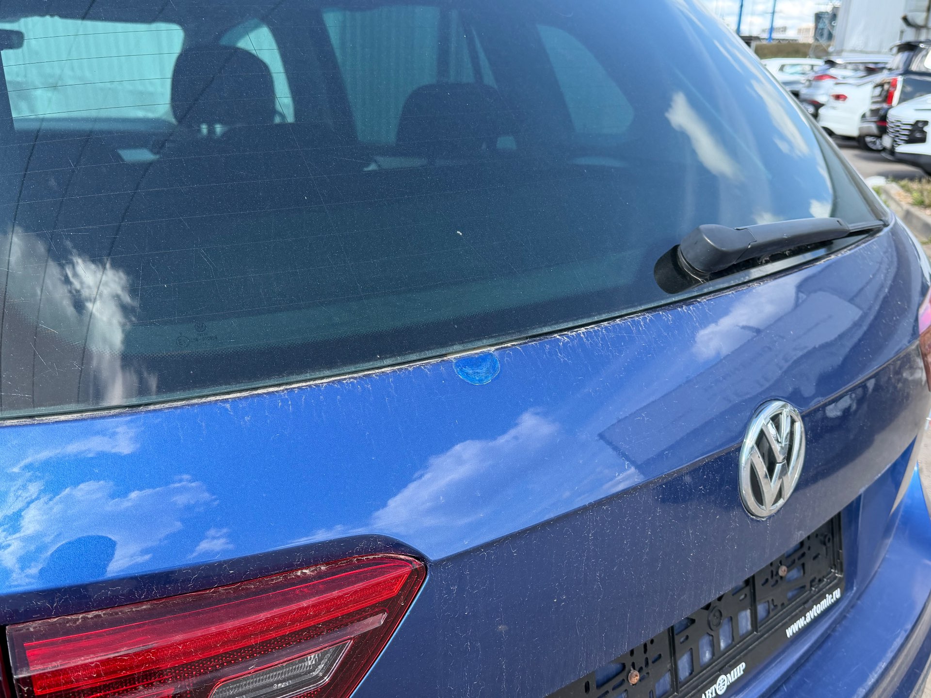 Volkswagen Tiguan, 2018 — Повреждения