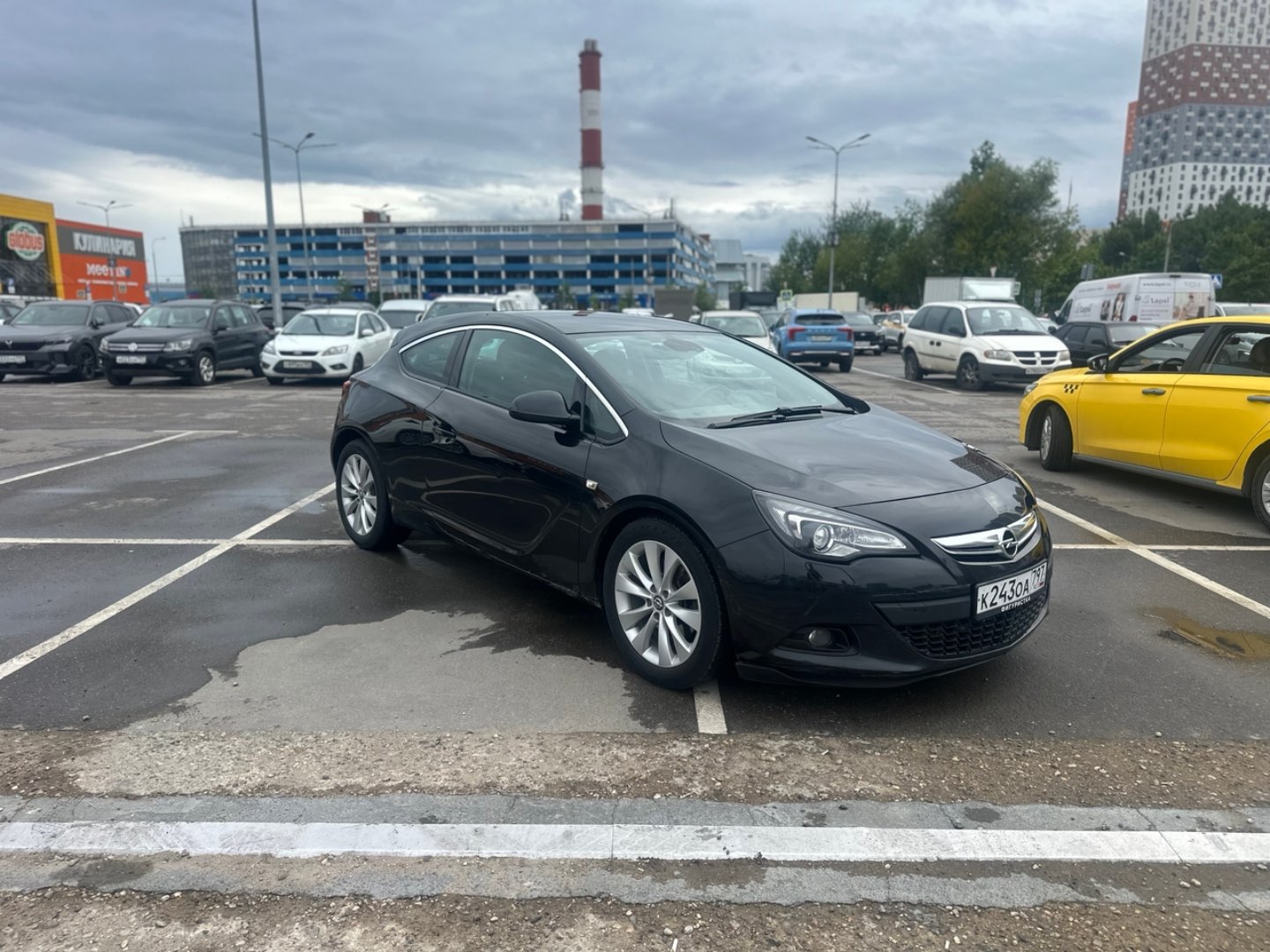 Opel Astra, 2013 — Снаружи