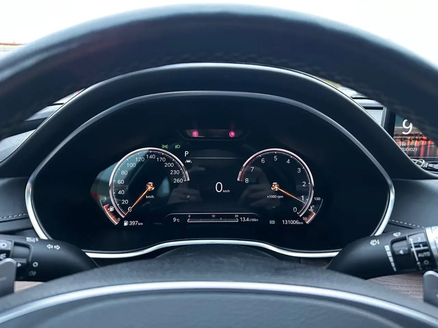 Genesis G80, 2021 — Салон