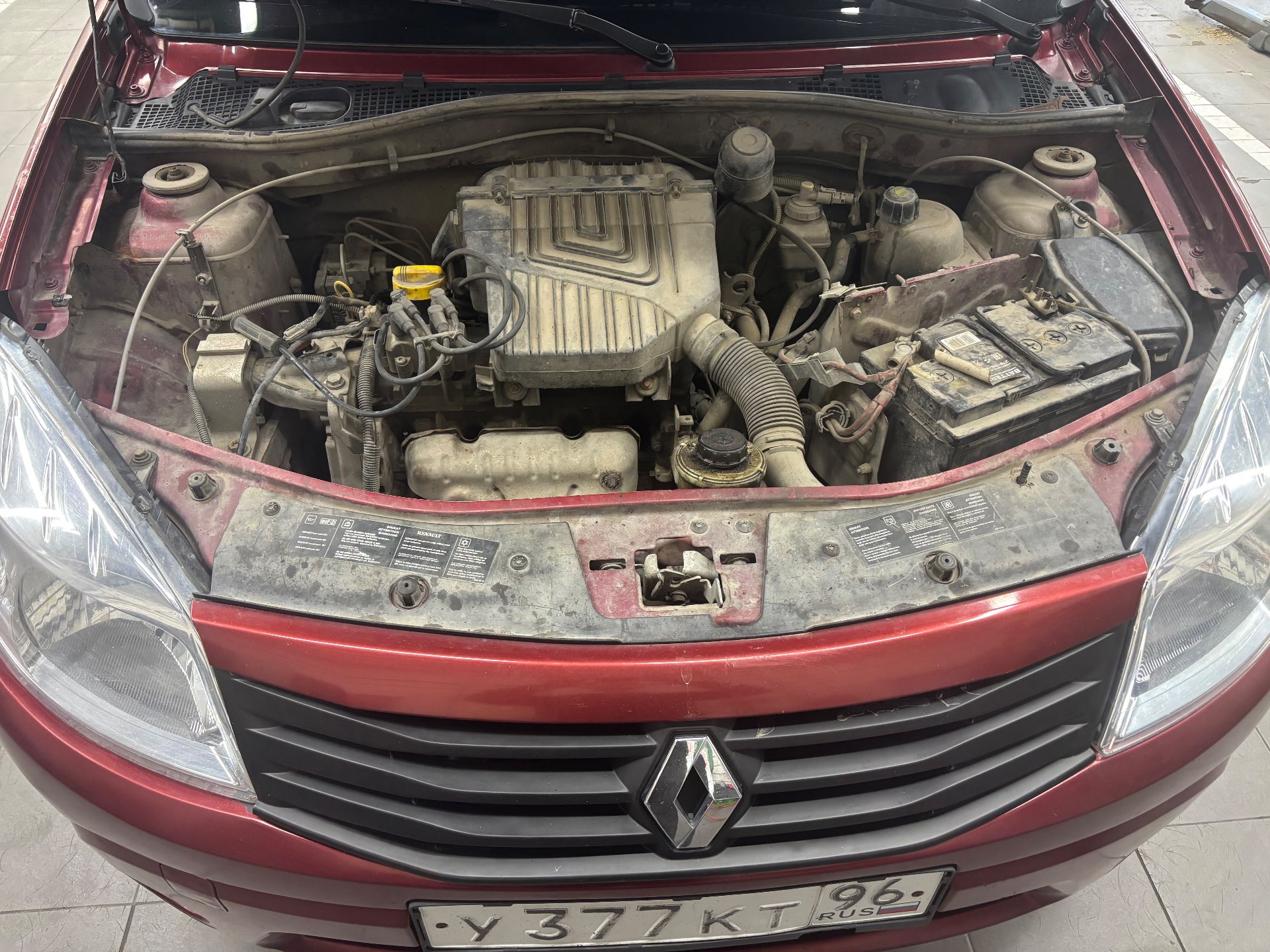 Renault Sandero, 2012 — Снаружи