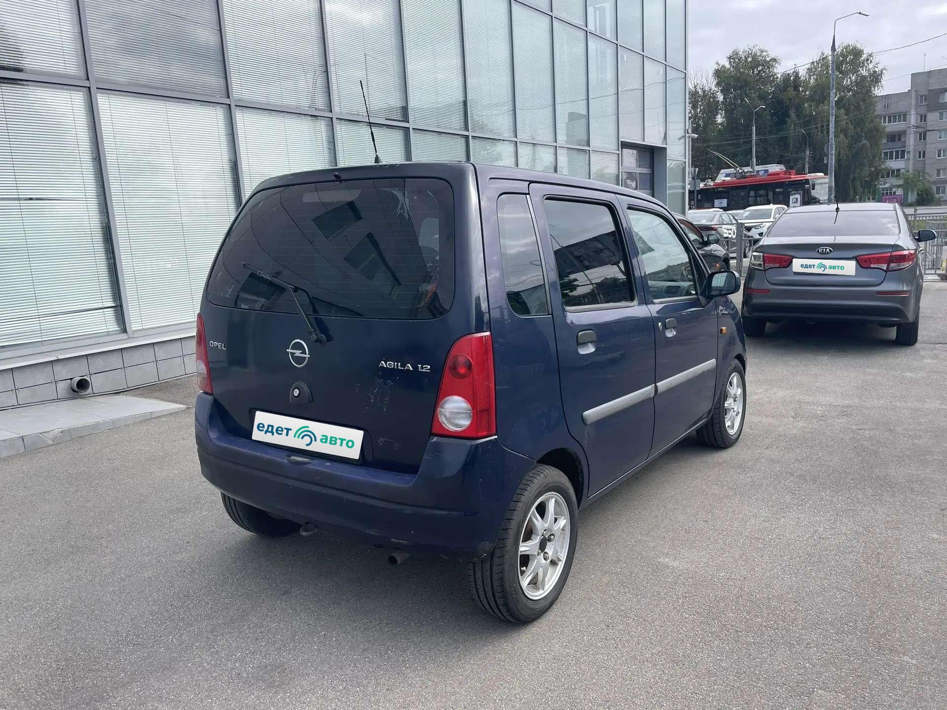Opel Agila, 2001 — Снаружи