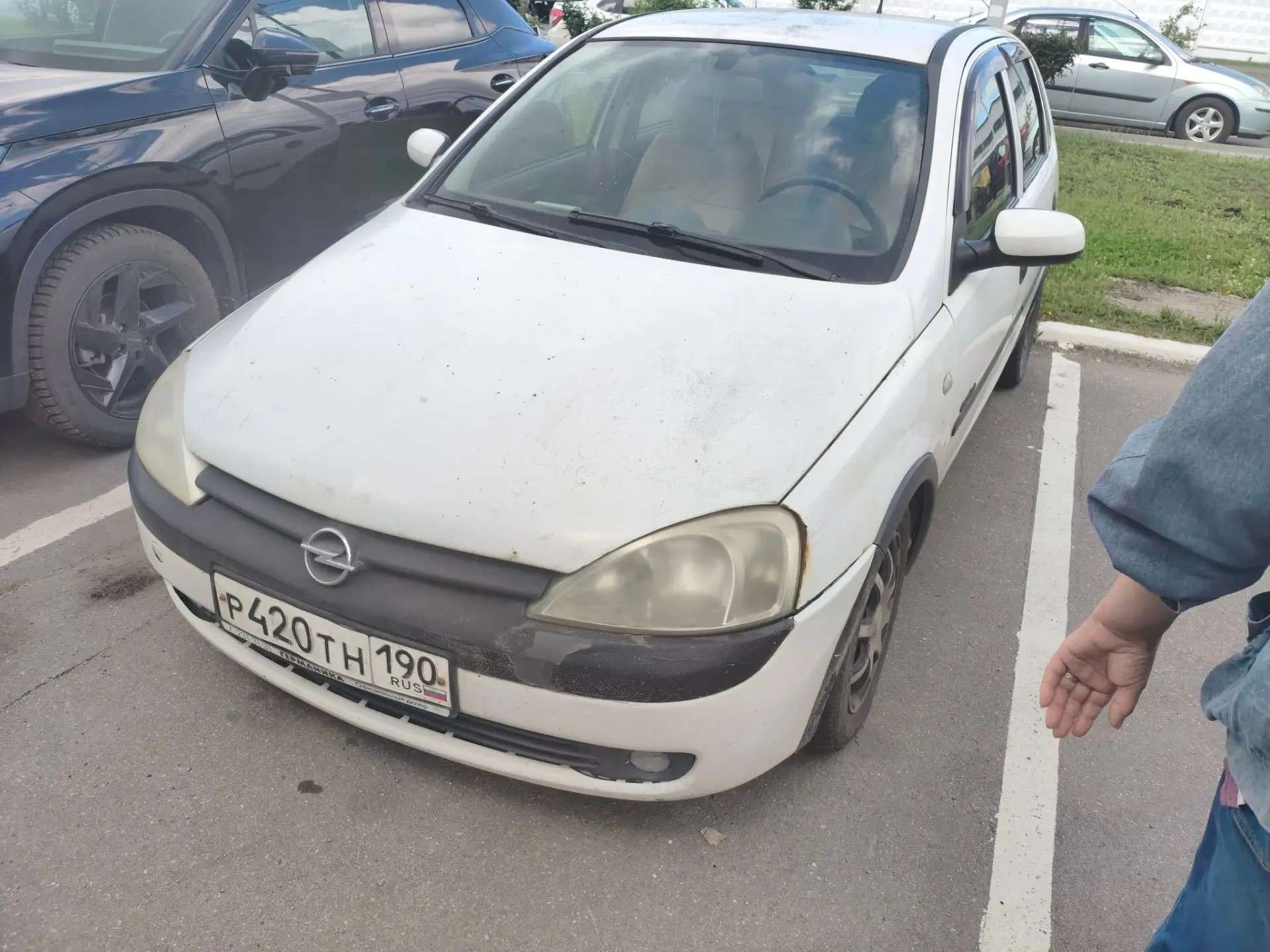 Opel Corsa, 2001 — Снаружи