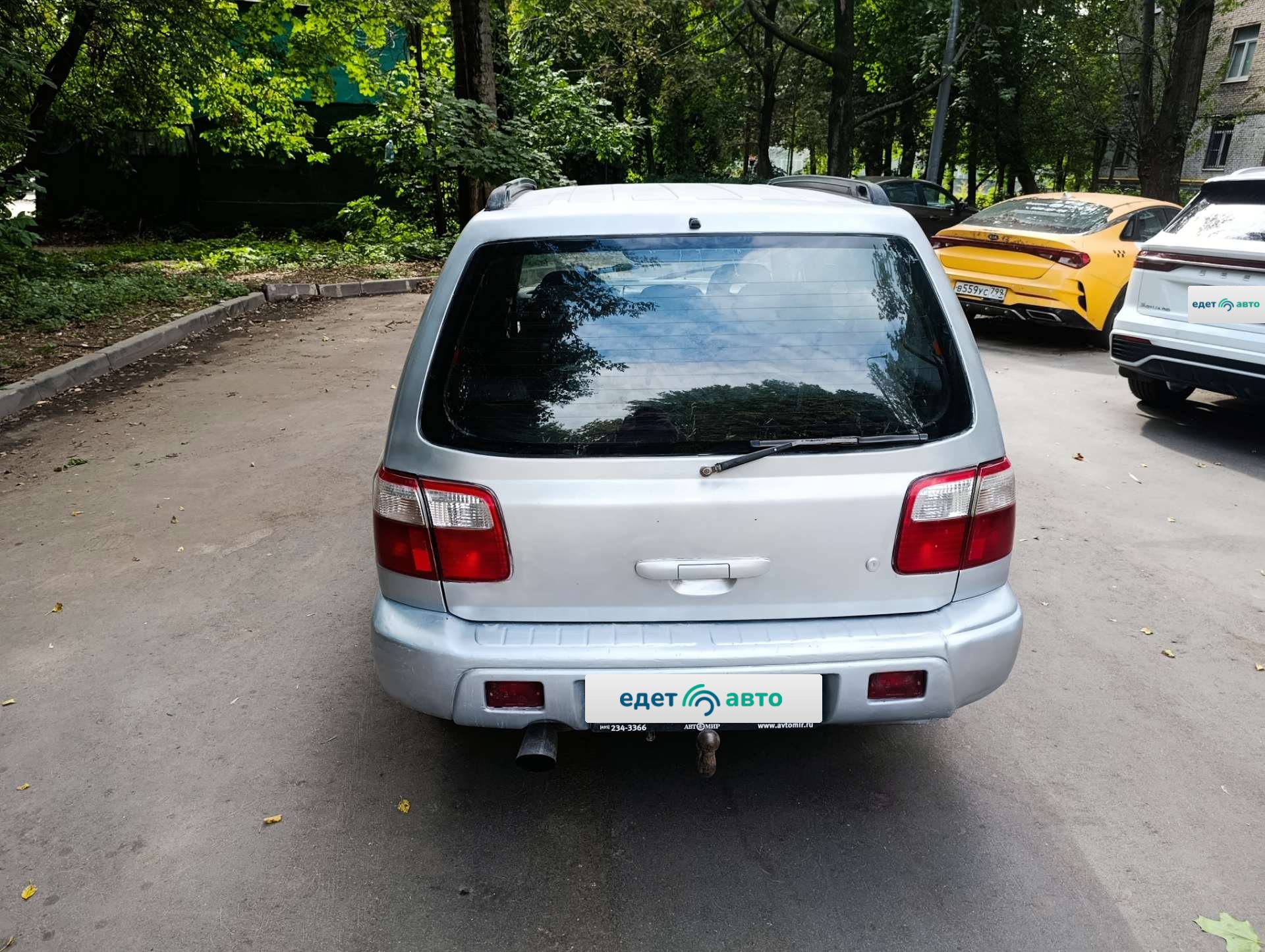 Subaru Forester, 2002 — Снаружи