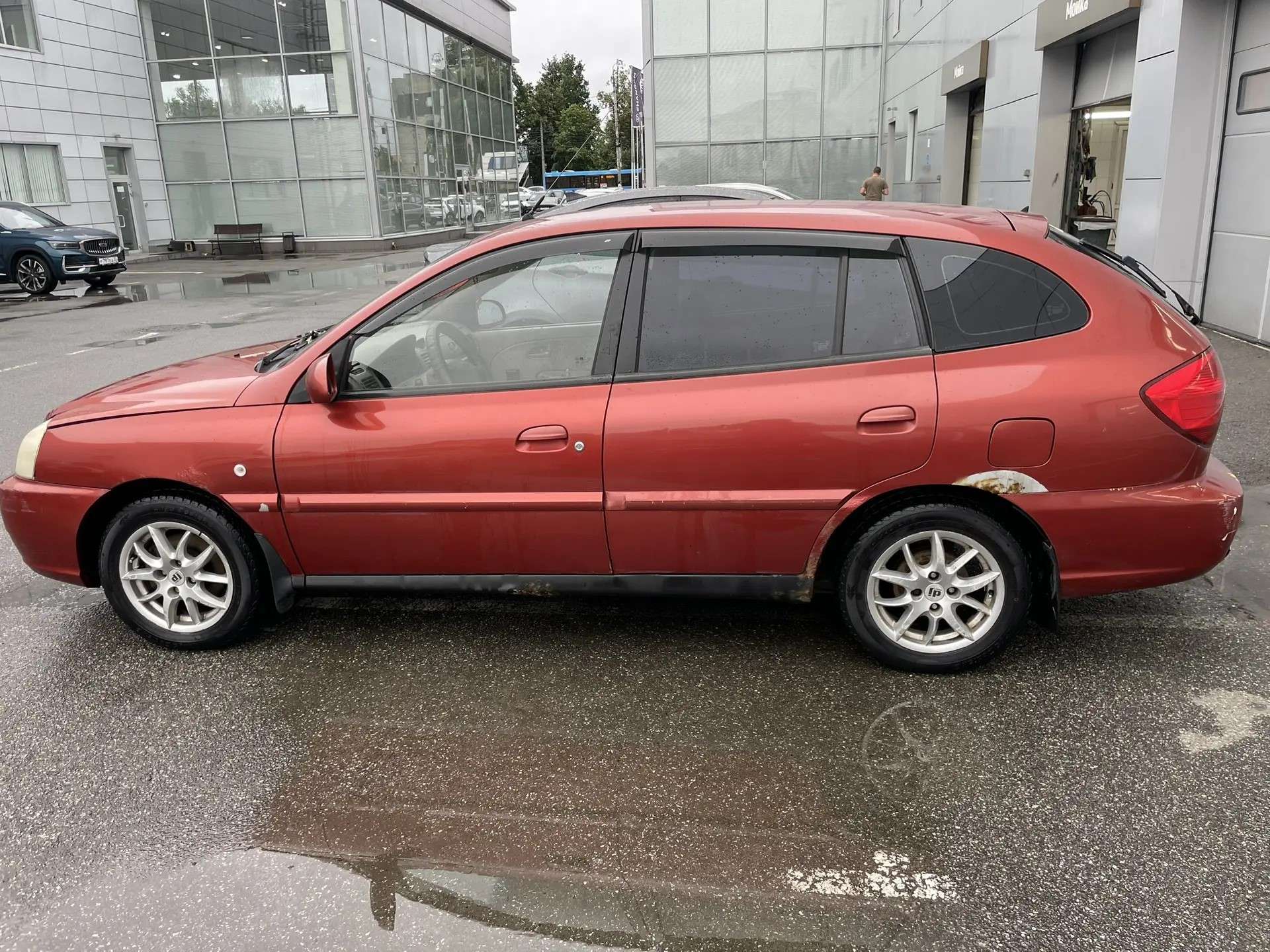 Kia Rio, 2004 — Снаружи